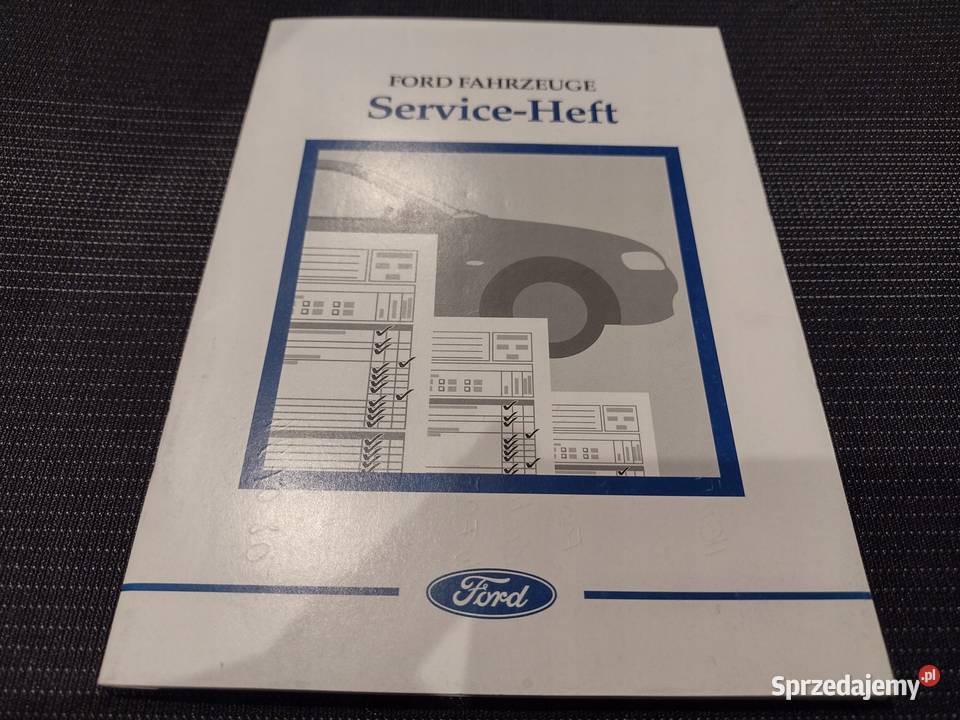 Ford Mondeo 1996 Książka Gwarancyjna Serwisowa Łódź