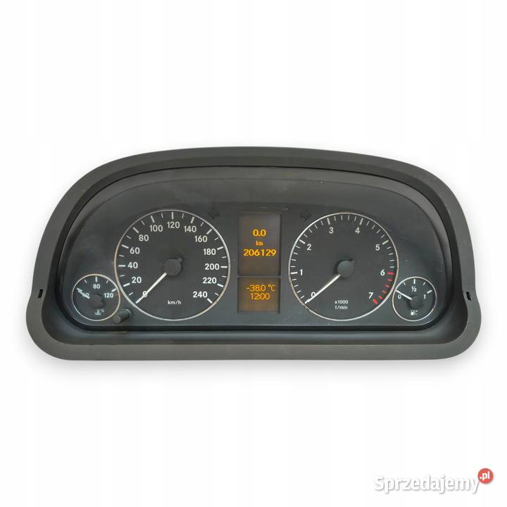 LICZNIK ZEGARY Mercedes W169 15 8V Benzyna 206