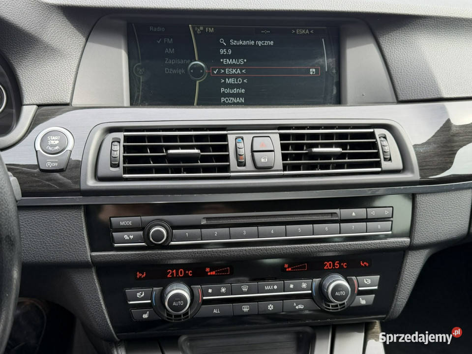 BMW 520 BMW seria 5 F11 20 Diesel Opłacony Duża immobilizer Gostyń