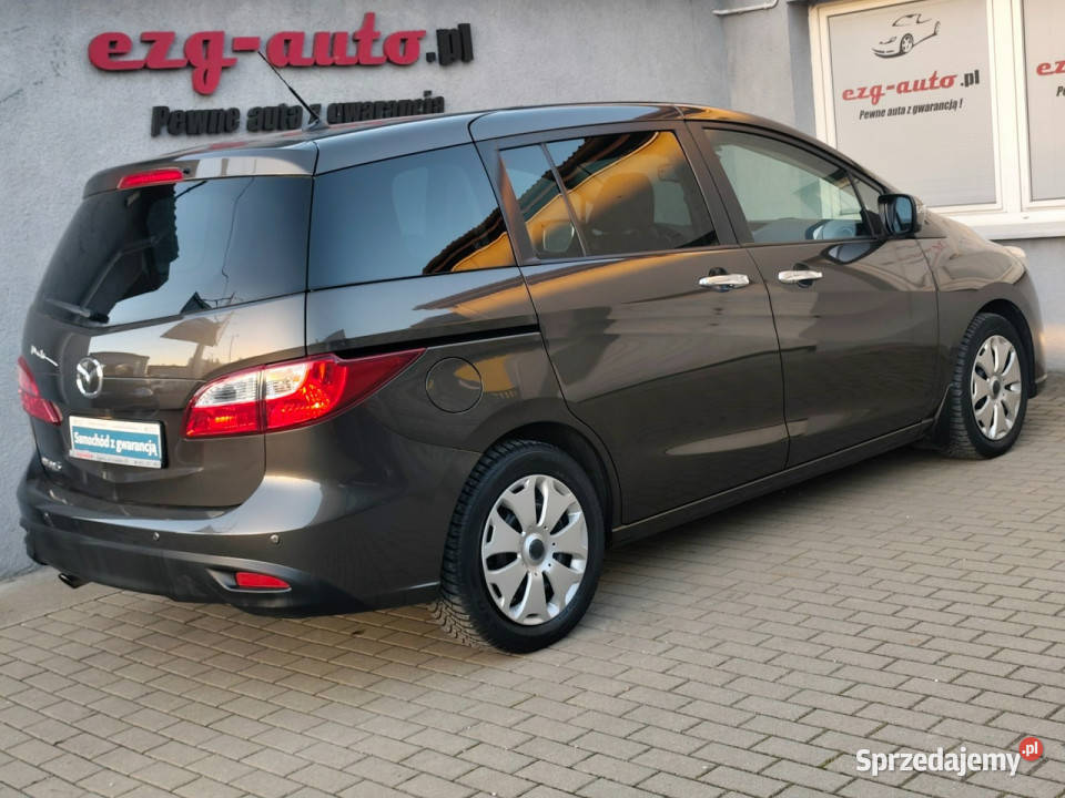 Mazda 5 7 osób I wł bezwypadkowy serwis bogata Zarejestrowany w Polsce Zgierz