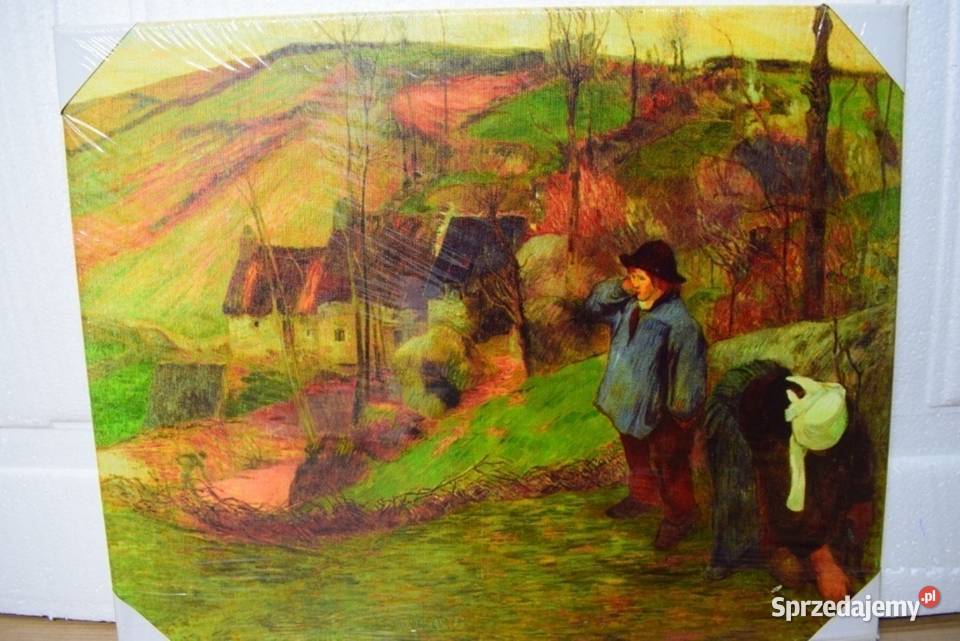 John Twachtmam Wiatraki Holandii 1881reprodukcja Chełmno sprzedam