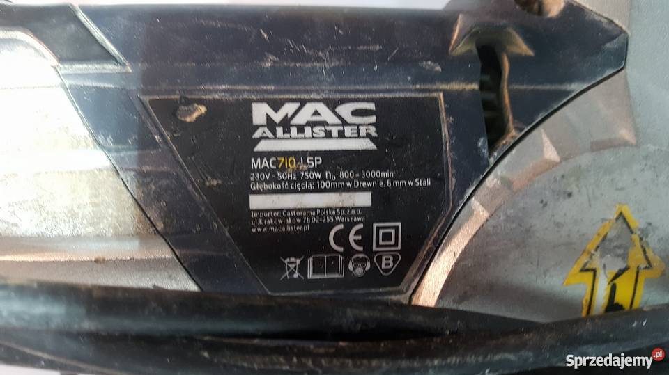 WYRZYNARKA MACALLISTER MAC710LSP 750W Gdańsk
