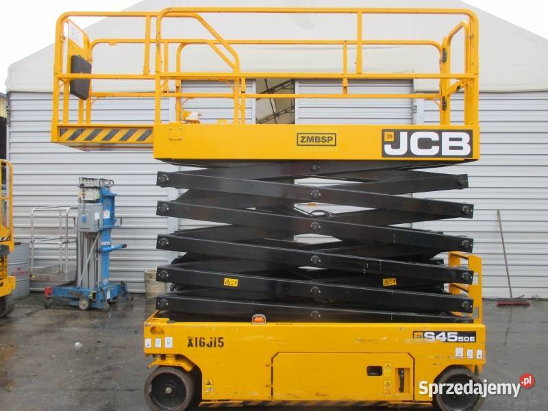 Podnośnik nożycowy zwyżka 16m JCB S4550E Pleszew sprzedam