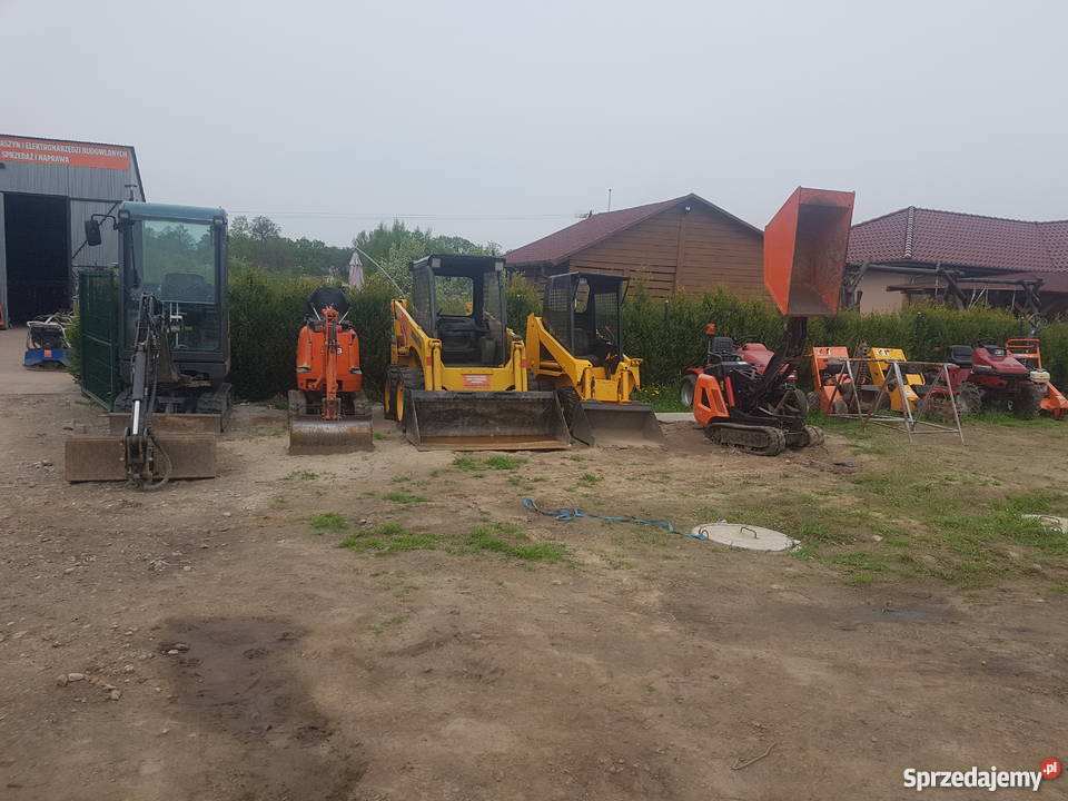 wynajem maszyn budowlanych ładowarka opolskie Namysłów