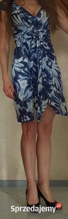 Sukienka letnia zwiewna szykowna wyjściowa Rozmiar 38(M) Moda i Styl Kielce