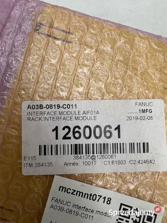 Fanuc A03B0819C011 Interface module Warszawa