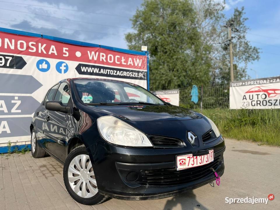 Renault Clio 14 LPG 2007 Klimatyzacja Dl Wrocław