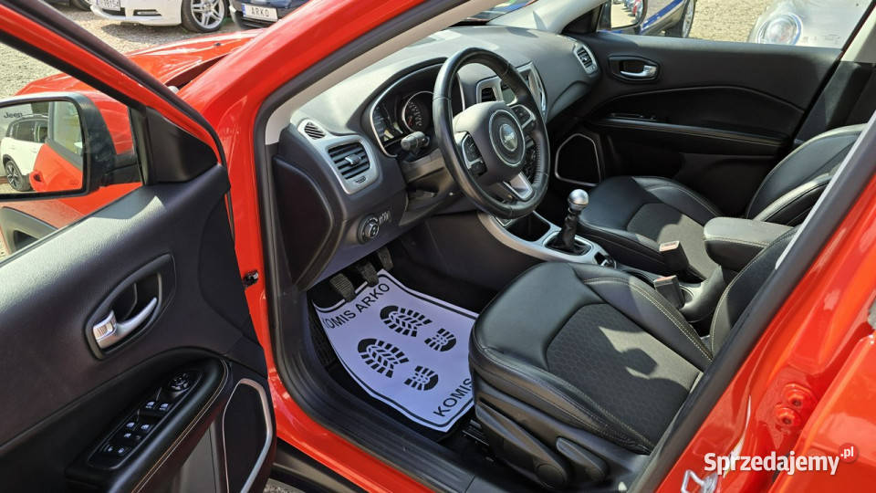 Jeep Compass Jeep Compass tempomat ACC kamera kurtyny powietrzne Zieleniewo