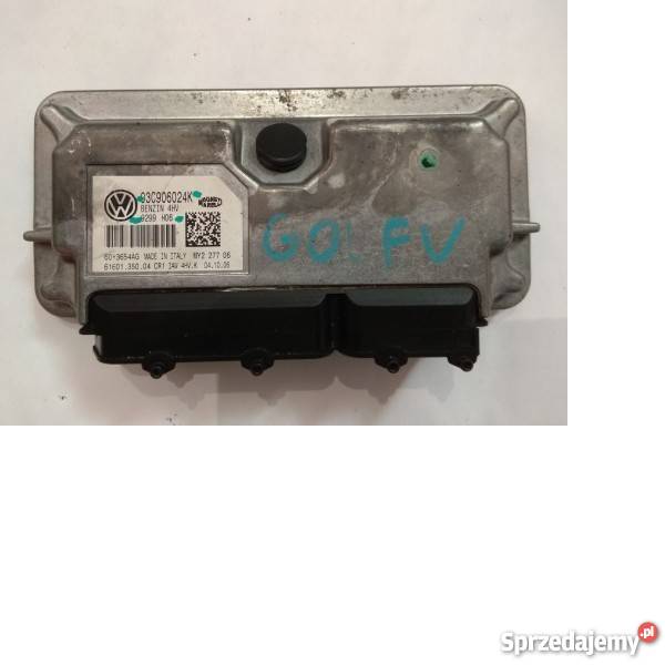 Komputer silnika VW Golf V 03C906024K 9277H06 wielkopolskie Margonin
