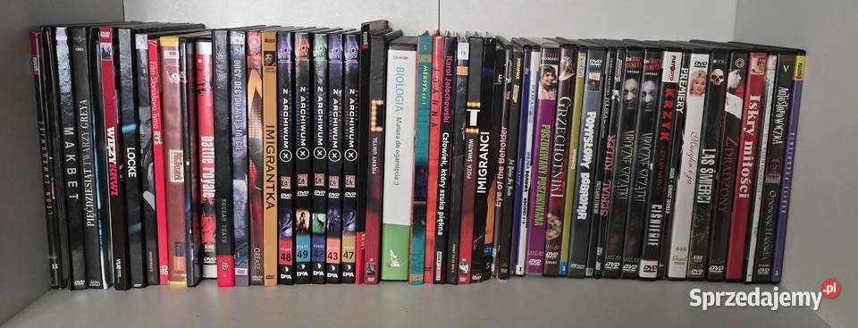Sprzedam kasety z filmami DVD Koszalin