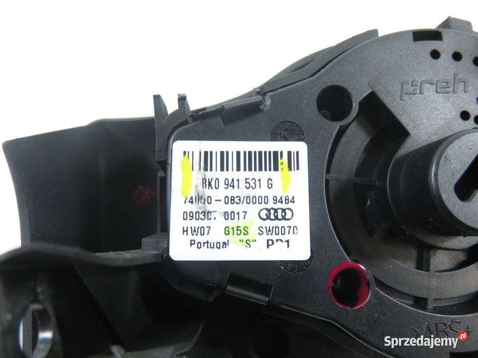 WŁĄCZNIK ŚWIATEŁ AUDI A5 8K0941531G małopolskie sprzedam