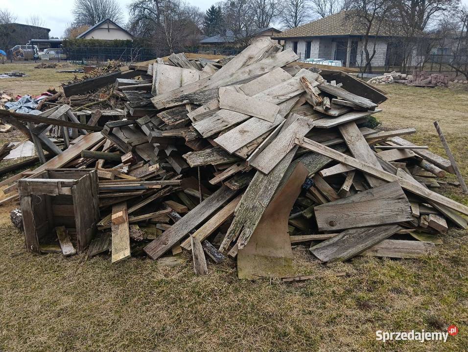 Drewno deski itp do pociecia Śmieszkowo sprzedam