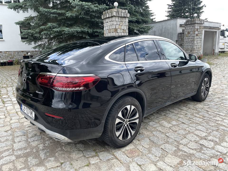 Mercedes GLC Coupe 200d 4matic niski przebieg Wtelno