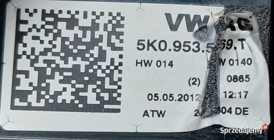 TAŚMA ZWIJAK AIRBAG VW PASSAT CC B6 B7 Mielęcin