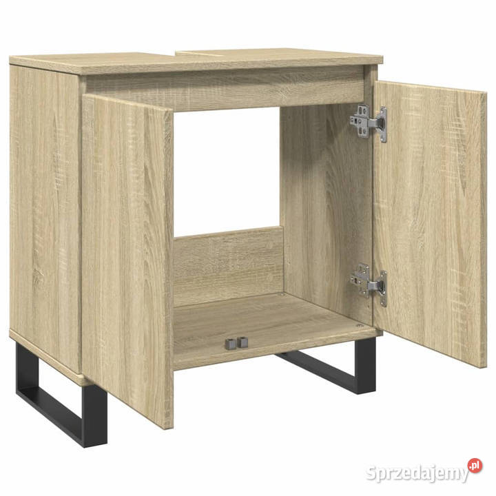 Szafka łazienkowa dąb sonoma 58x33x60 WM849675 Warszawa