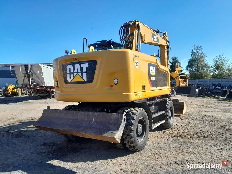 CAT M314F 2018R KOPARKA KOŁOWA KOŁÓWKA M318F JCB Krotoszyn