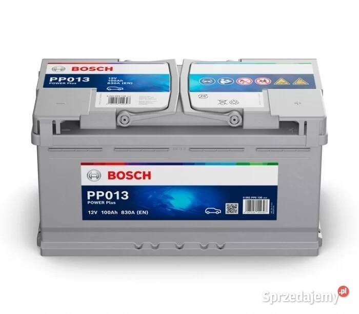 Akumulator Bosch 100Ah 830A EN PP013 PRAWY PLUS Zgierz