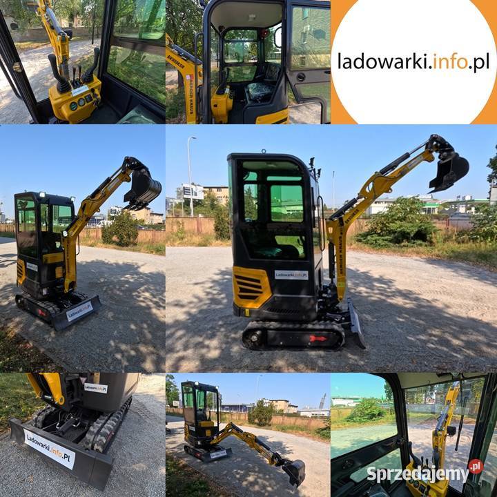 MINIKOPARKA Berger Kraus BK950KSR kabina Silnik Zielona Góra