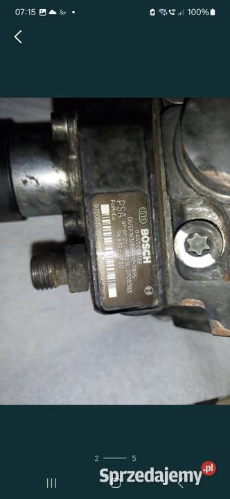 Pompa wtryskową BOSCH 22 Peugeot citroen Ford