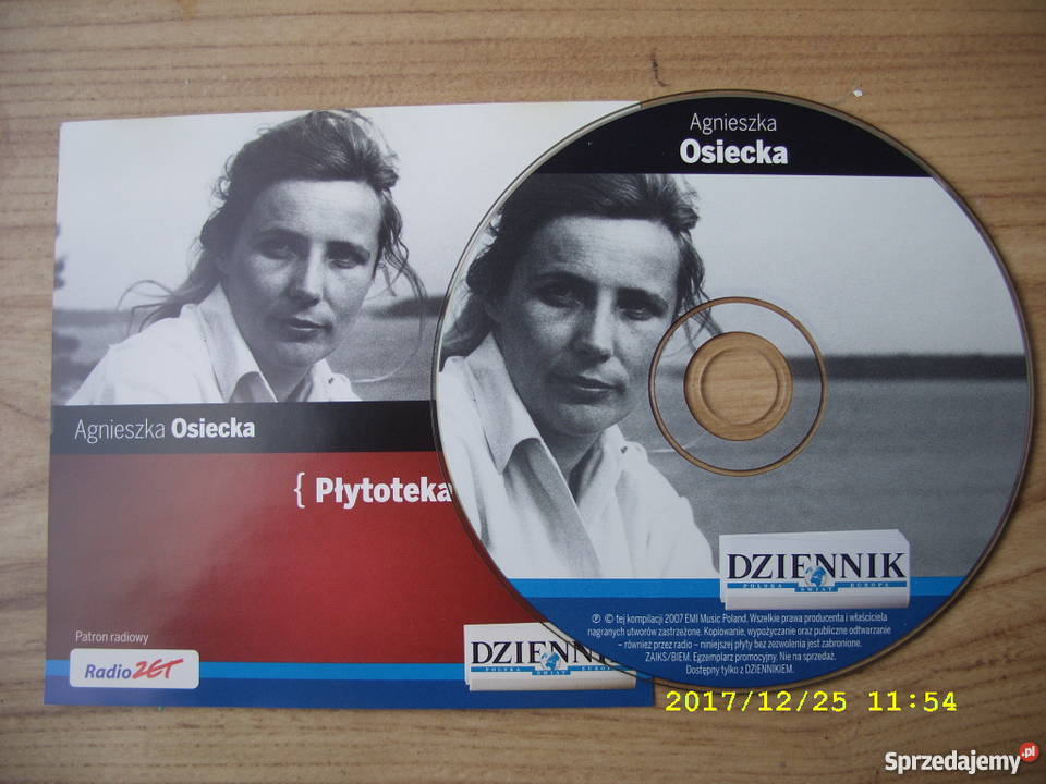 Pop CD AGNIESZKA OSIECKAOECI PIOSENKI