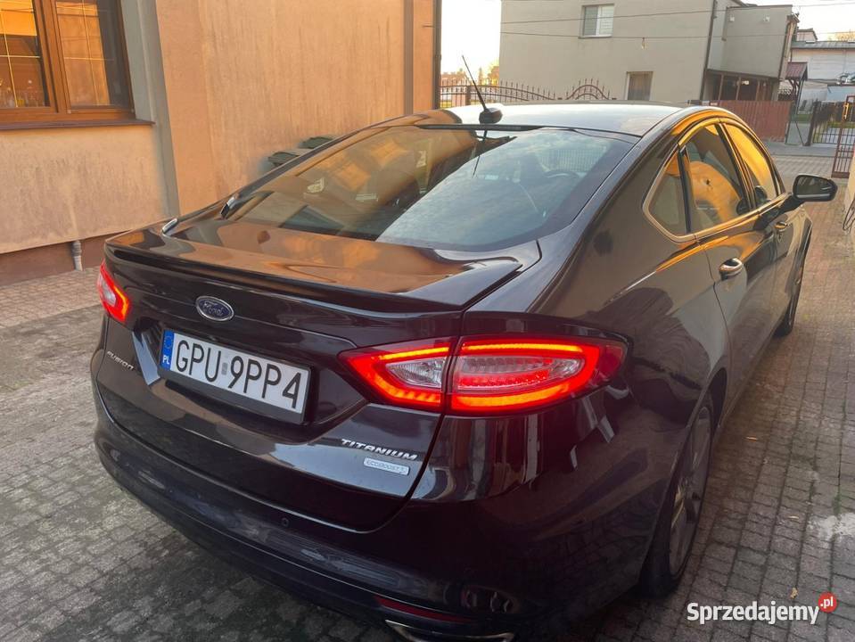 Ford Fusion 20 benzyna 240 EcoBoost 2015r MP3 pomorskie Władysławowo
