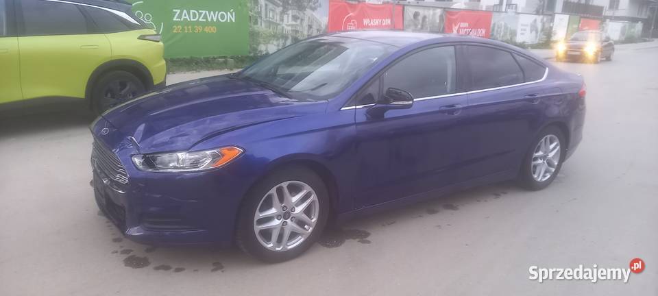 Ford Fusion 2015 25 gaz Zarejestrowany Sprawny benzyna+LPG mazowieckie
