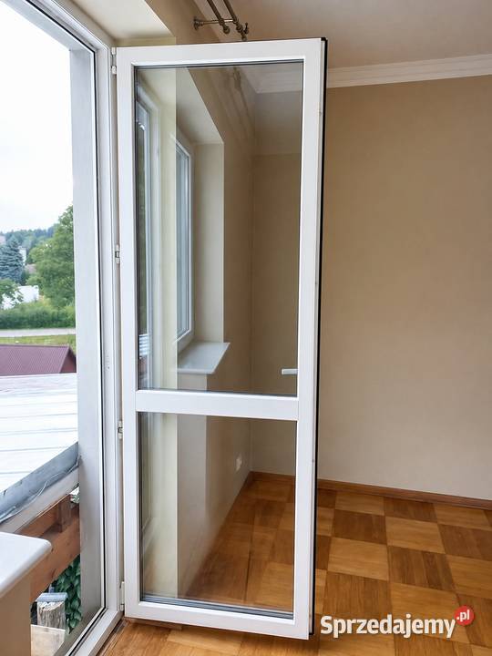 Okno balkonowe PCV VIDOK z dodatkowym oknem podkarpackie Łańcut