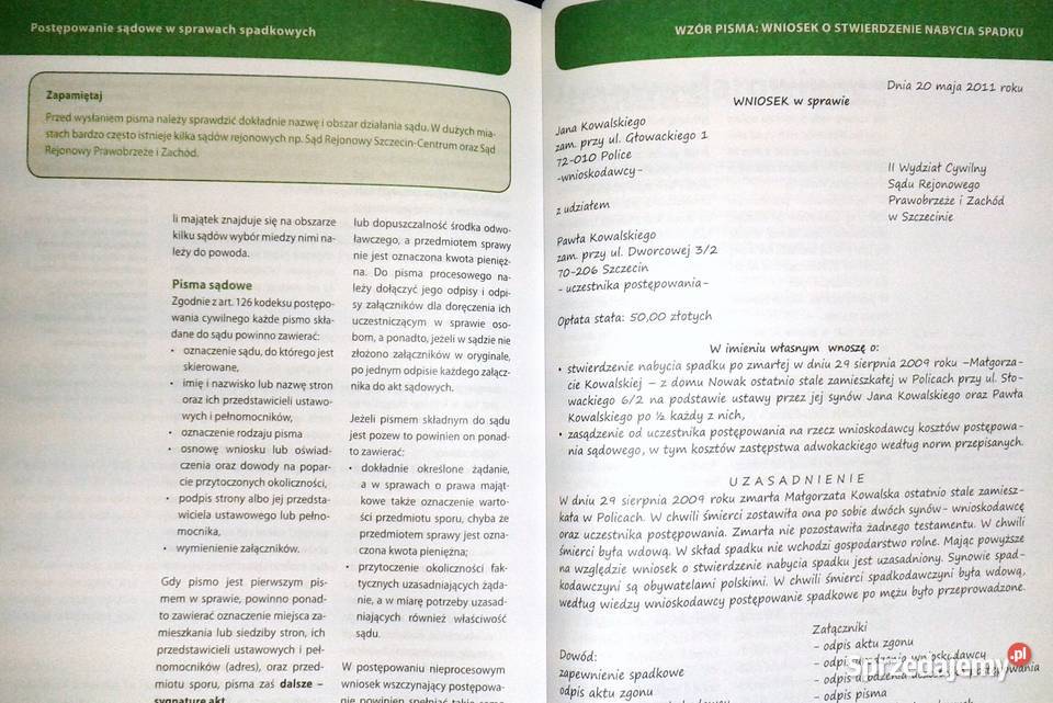 Testamenty Darowizny Spadki Michał Kozłowski miękka Chełm