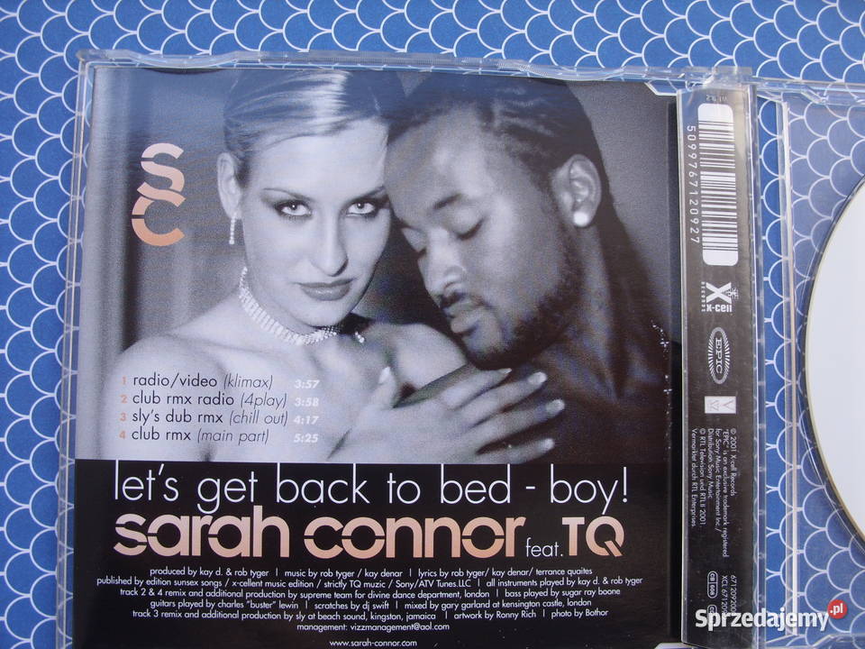 Singiel POP CD SARAH CONNORFEAT TQ 2001