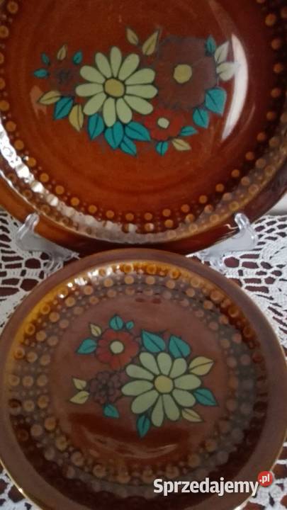 Talerze do ciast deserów porcelit Tułowice 16 Białystok