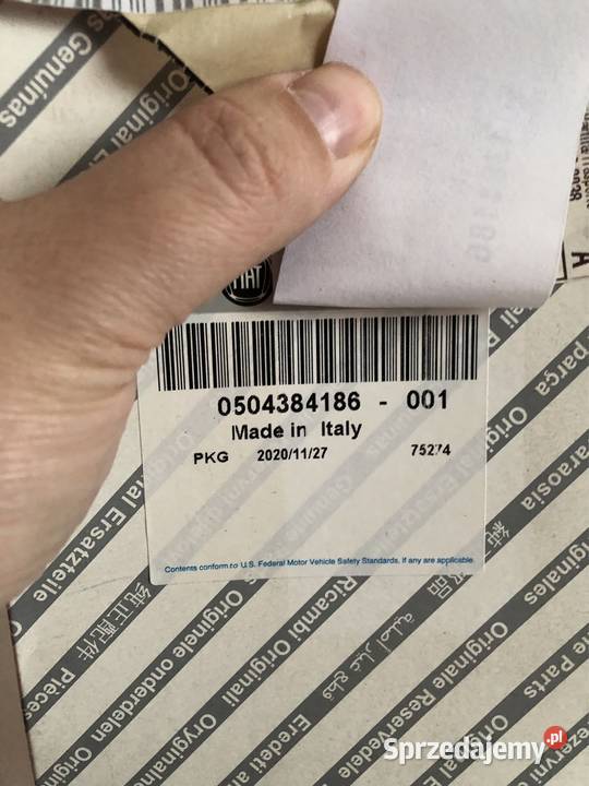 PRZEWÓD TURBINY FIAT DUCATO 2300 504384186 śląskie Kozy sprzedam