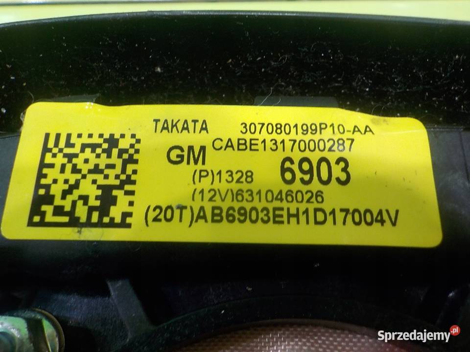 CHEVROLET ORLANDO 18 B 13r 5D AIRBAG poduszka osobowe Poduszki powietrzne mazowieckie Suków