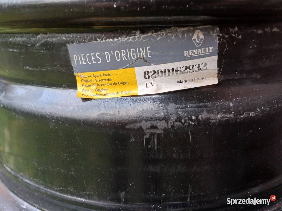 Felgi stalowe 16 Renault Średnica 16" Działdowo