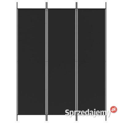 vidaXL Parawan 3panelowy czarny 150x200 sprzedam