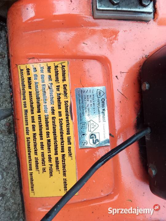 Kosiarka elektryczna 900 W metalowa obudowa Dom i Ogród