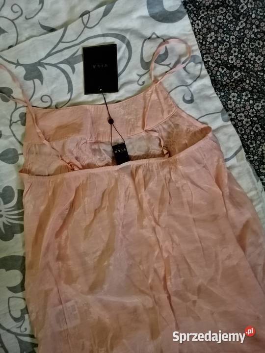 VILA bluzka Top bluzeczka na ramiączkach Haft Leszno