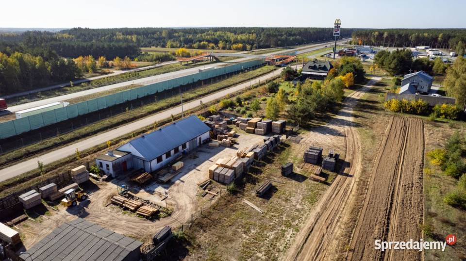 Nowa Nieruchomość usługowa 16049 ha trasie S8 1 Przyjmy k. Poręby