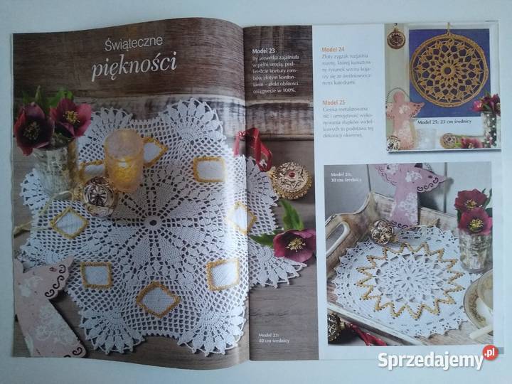 Sabrina Robótki Boże Narodzenie 62013 szydełko Czasopisma Gdańsk