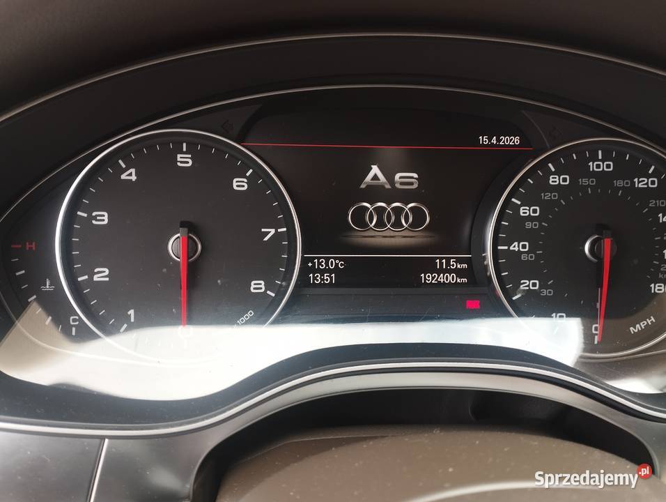 Audi A6 30T Quatro skóra automat isofix Warszawa