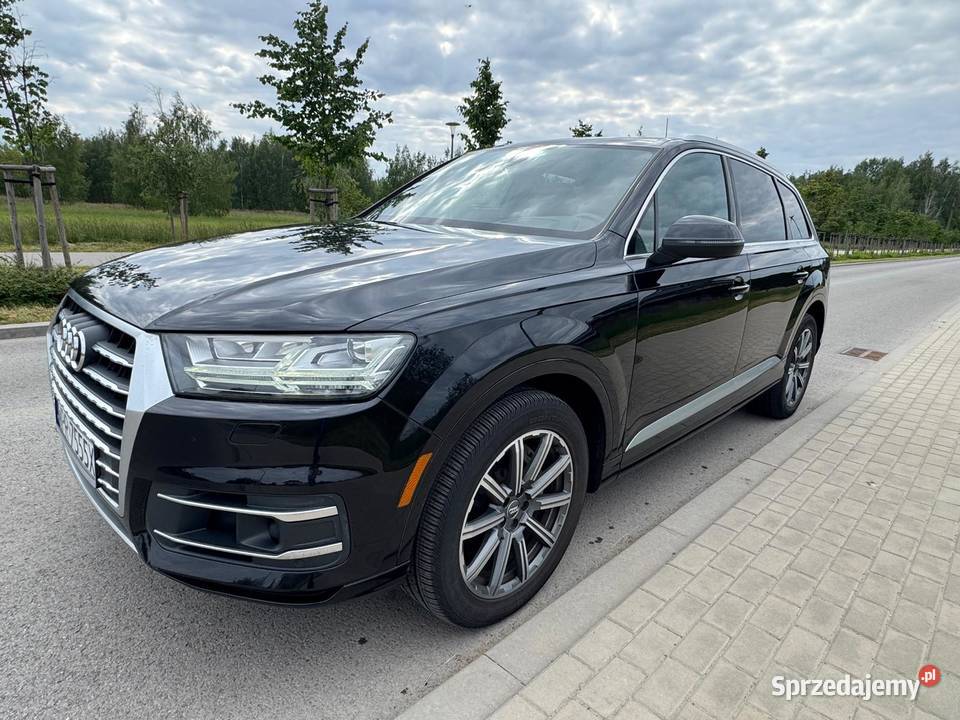 AUDI Q7 30 TFSI Dociągi HeadUP Bose bogata Rok produkcji 2018 Q7