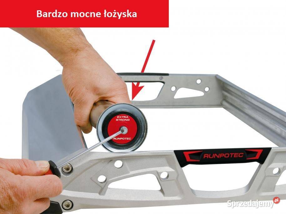 Najazd rozwijak do kabli z bębnów Runpotec Pro Jarocin