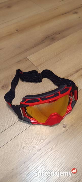 Gogle motocyklowe IMX SAND pomarańczowe Brzozie