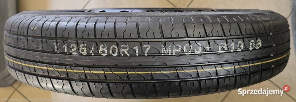Koło zapasowe dojazdowe 17 Volvo XC60 Bełżyce sprzedam