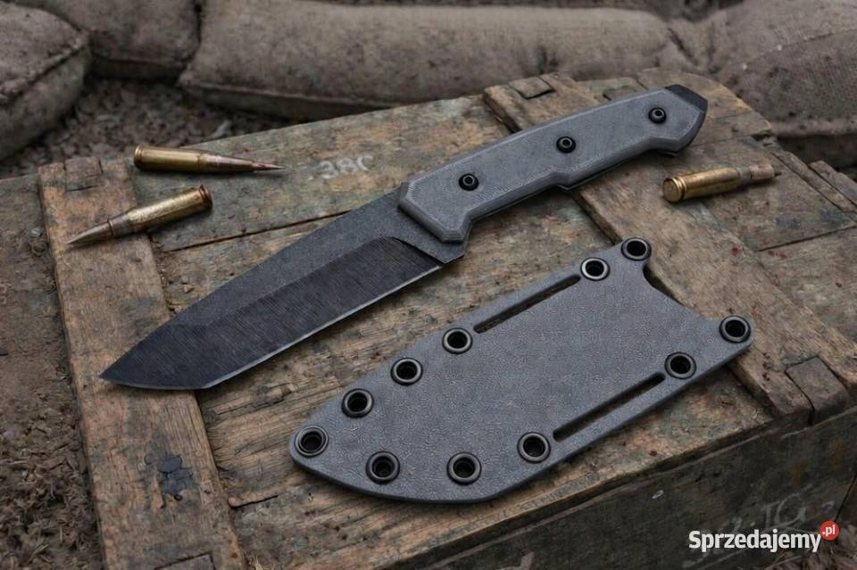 Nóż Kadaffy Gray Cat Ręcznie Robiony Bushcraft podkarpackie Rzeszów sprzedam