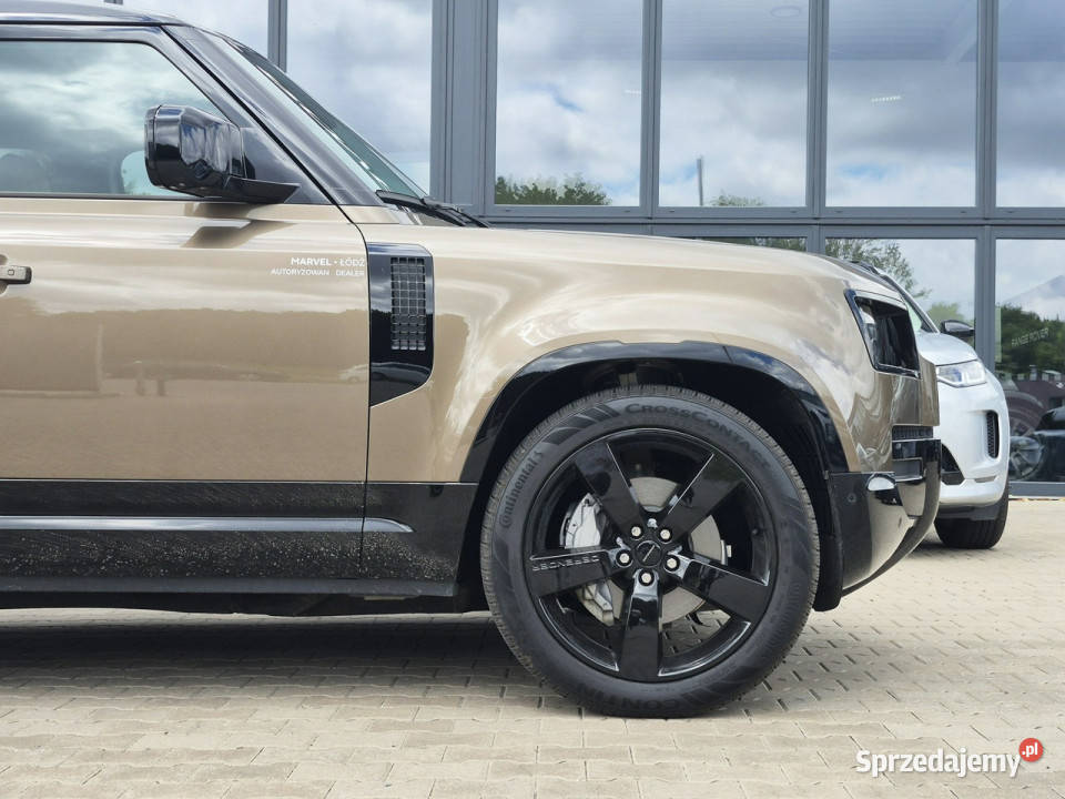 Land Rover Defender Defender 30D I6 350 AWD Auto elektryczne lusterka Łódź