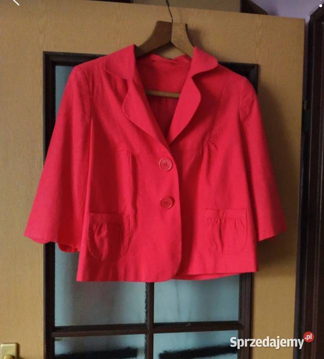 Żakiet damski czerwony