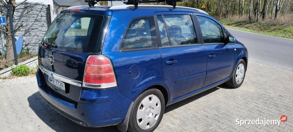 Opel Zafira 7osób Klima PDC LPG Ekonomiczna B mazowieckie Stare Budy