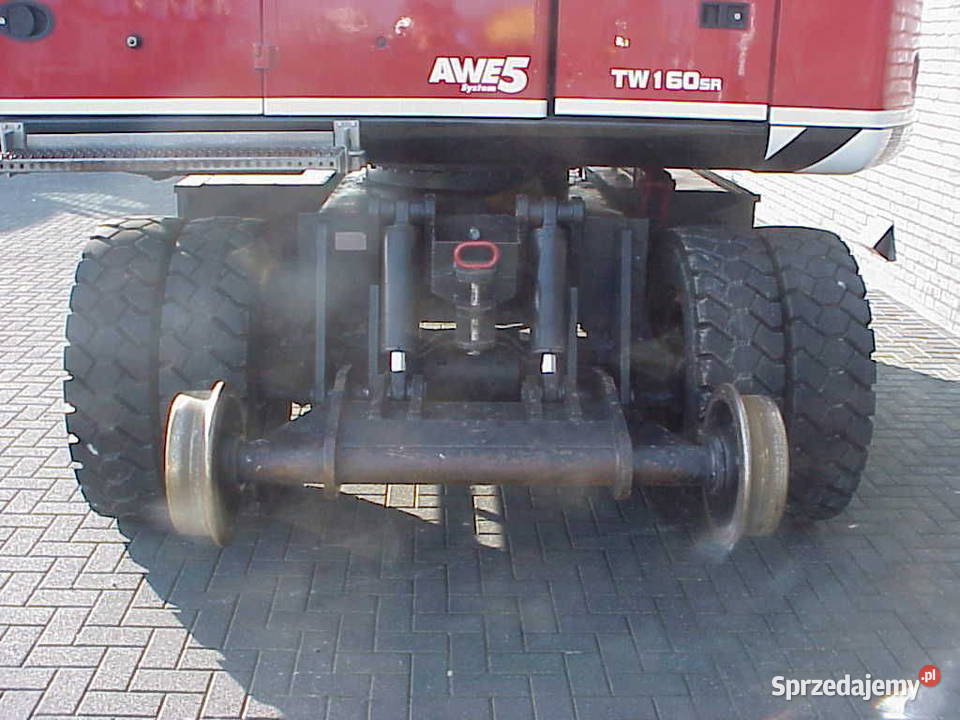 Koparka kolowa kolejowa 2 drogowa erex TW 160 SR Warszawa
