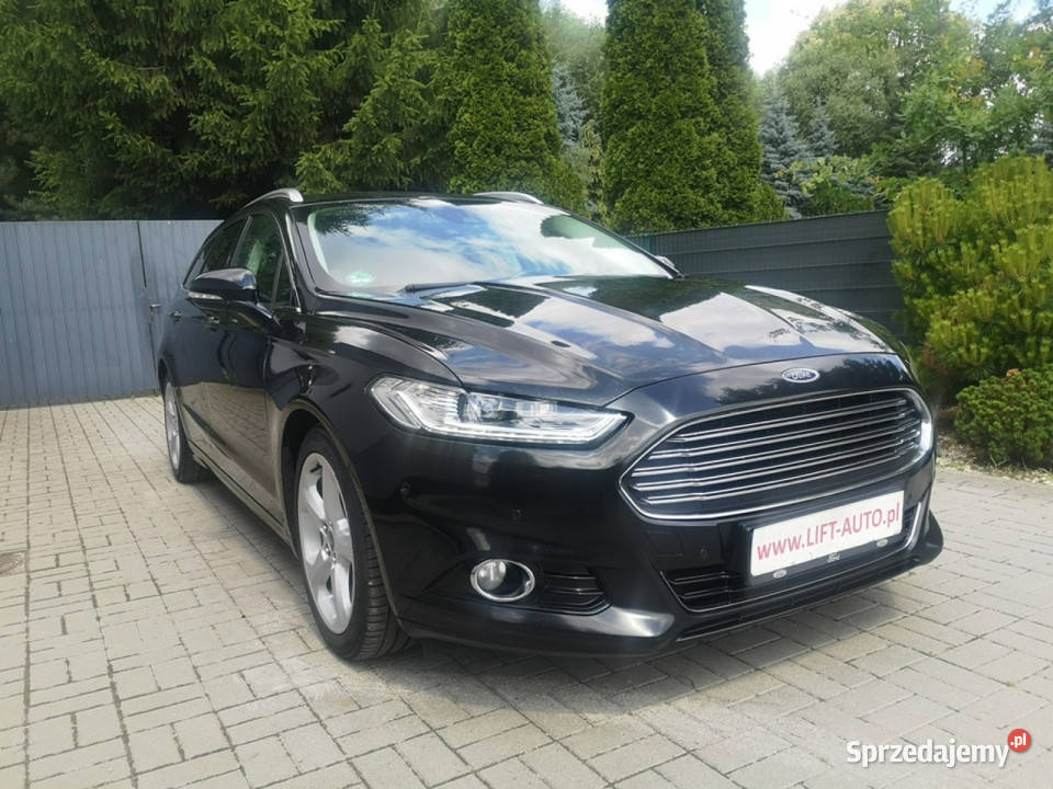 Ford Mondeo 20 TDCI 180 Titanium Klimatronic czarny Mondeo Strzegom