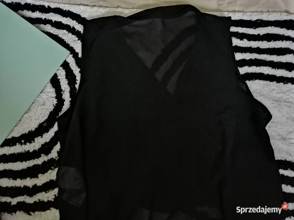 YORkER bluzka koszula crop top mgiełka z krótki Bluzki i koszule Leszno sprzedam